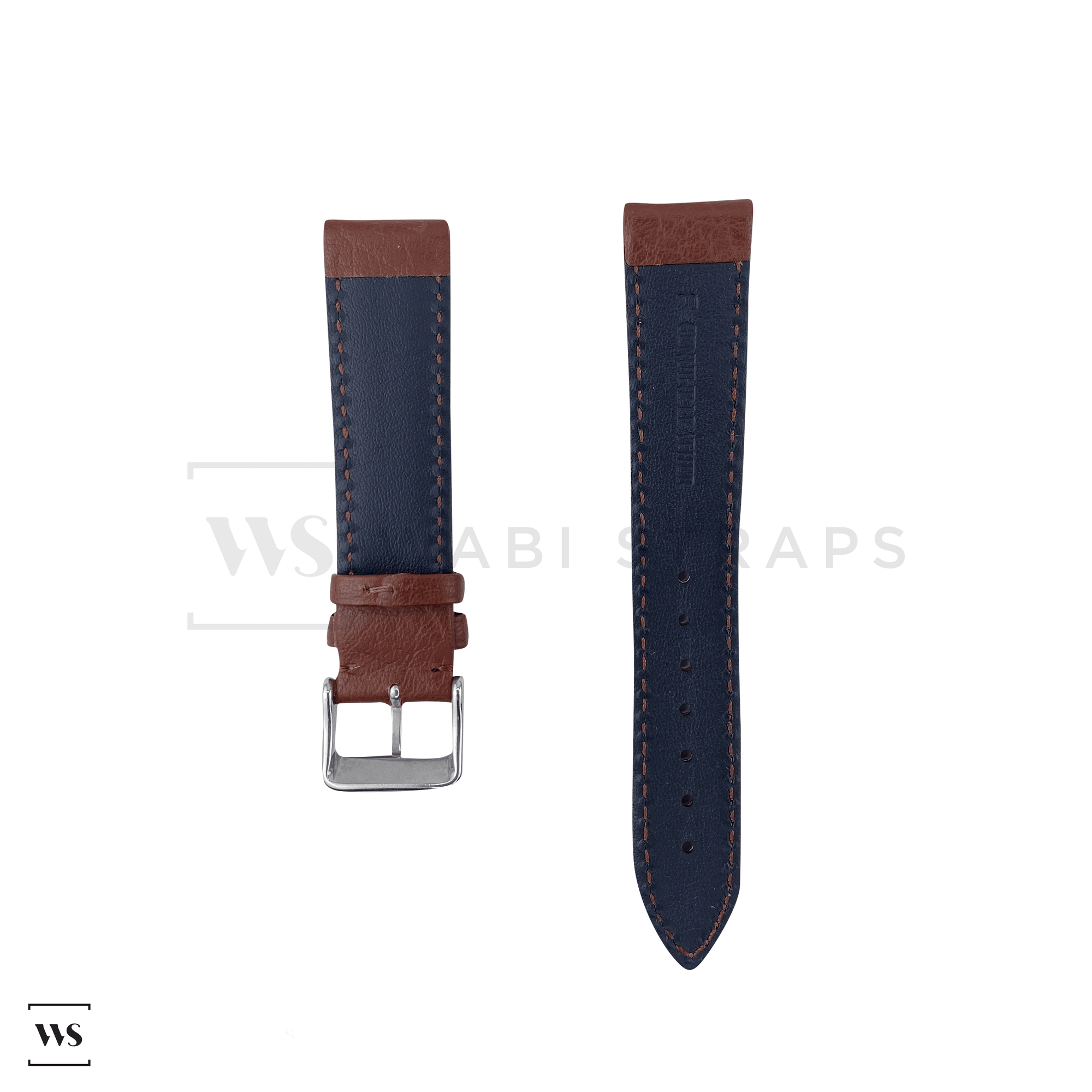 Brown Classic Leather Strap SS Front