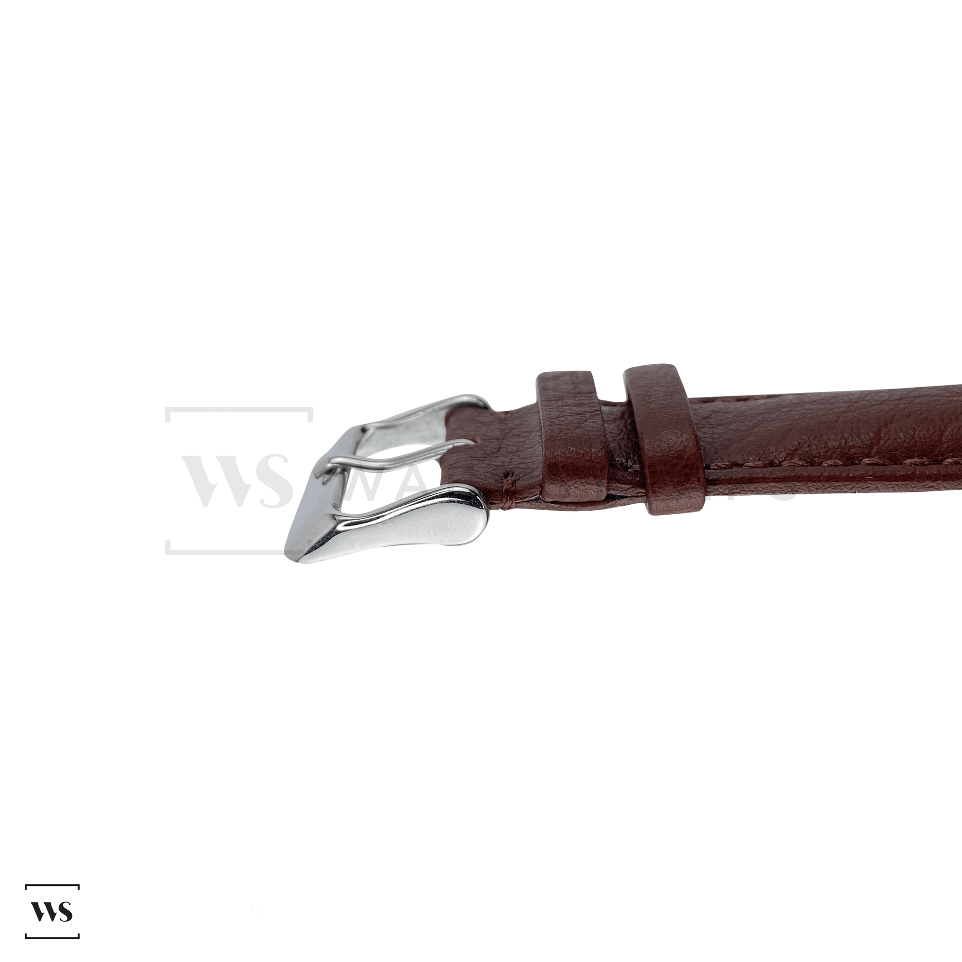 Brown Classic Leather Strap SS Side
