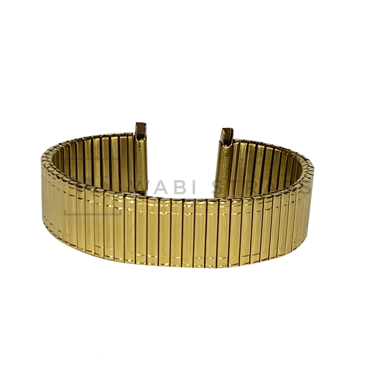 Gold elastic watch strap sale