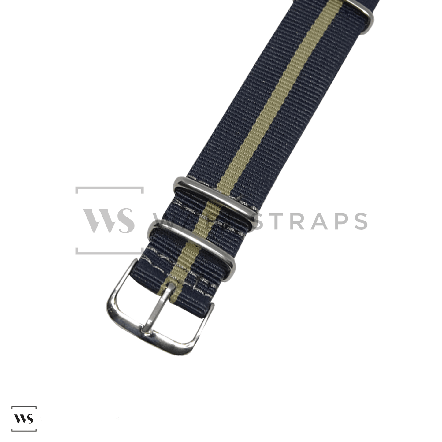 Grey & Olive Diver British Military Watch Strap