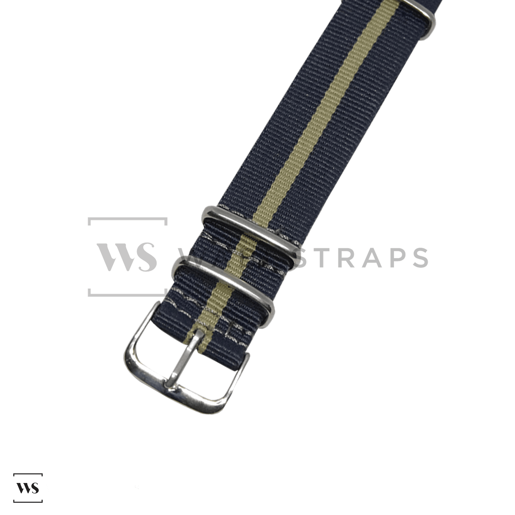 Grey & Olive Diver British Military Watch Strap