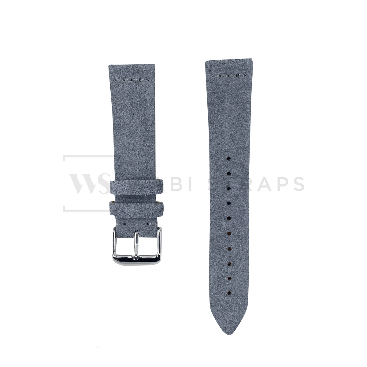 Grey suede strap deals