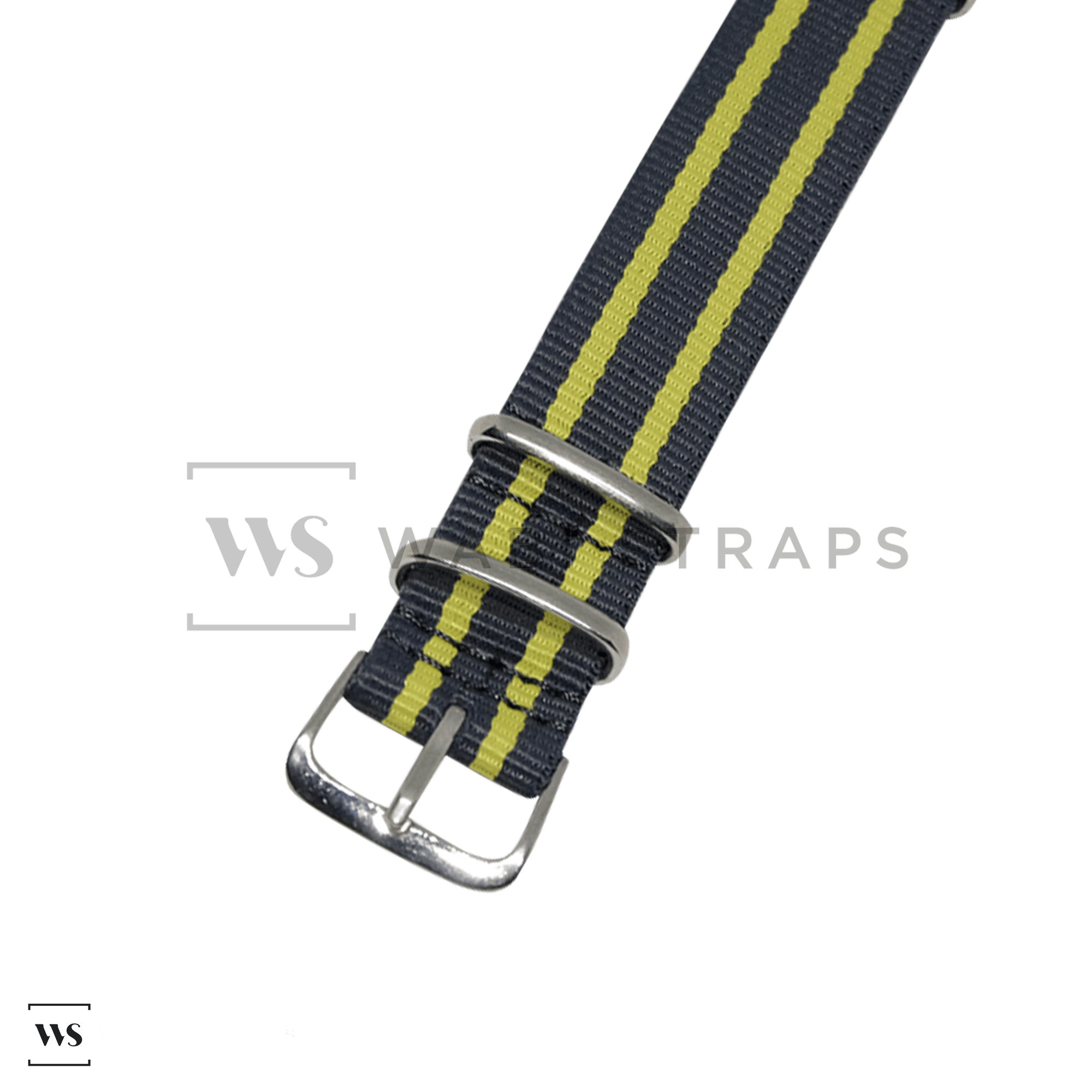 Grey & Yellow Ballistic British Military Watch Strap