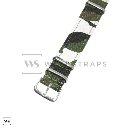 Multicam Tactical British Military Canvas Watch Strap