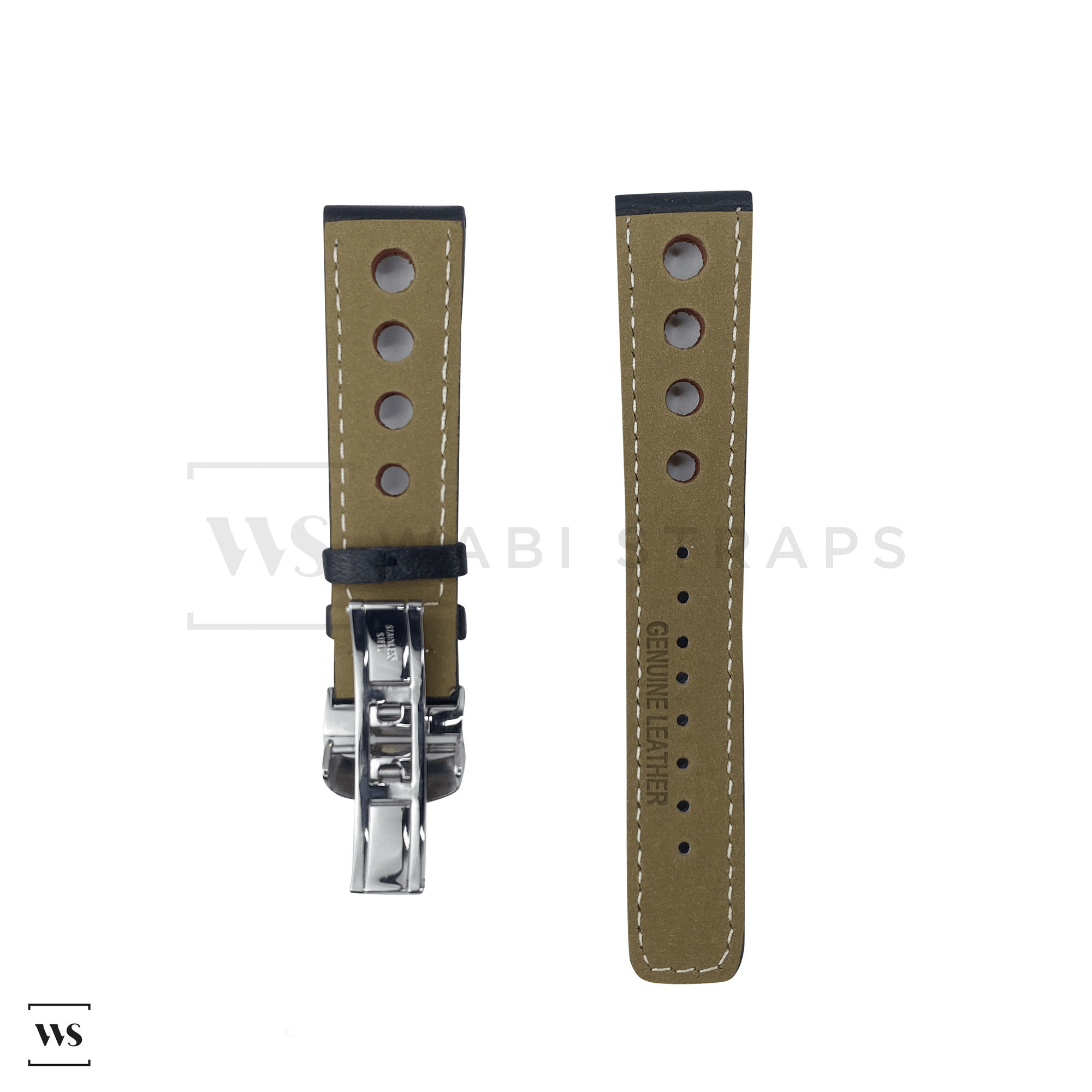 Orange Hole Grand Prix Racing Strap Front