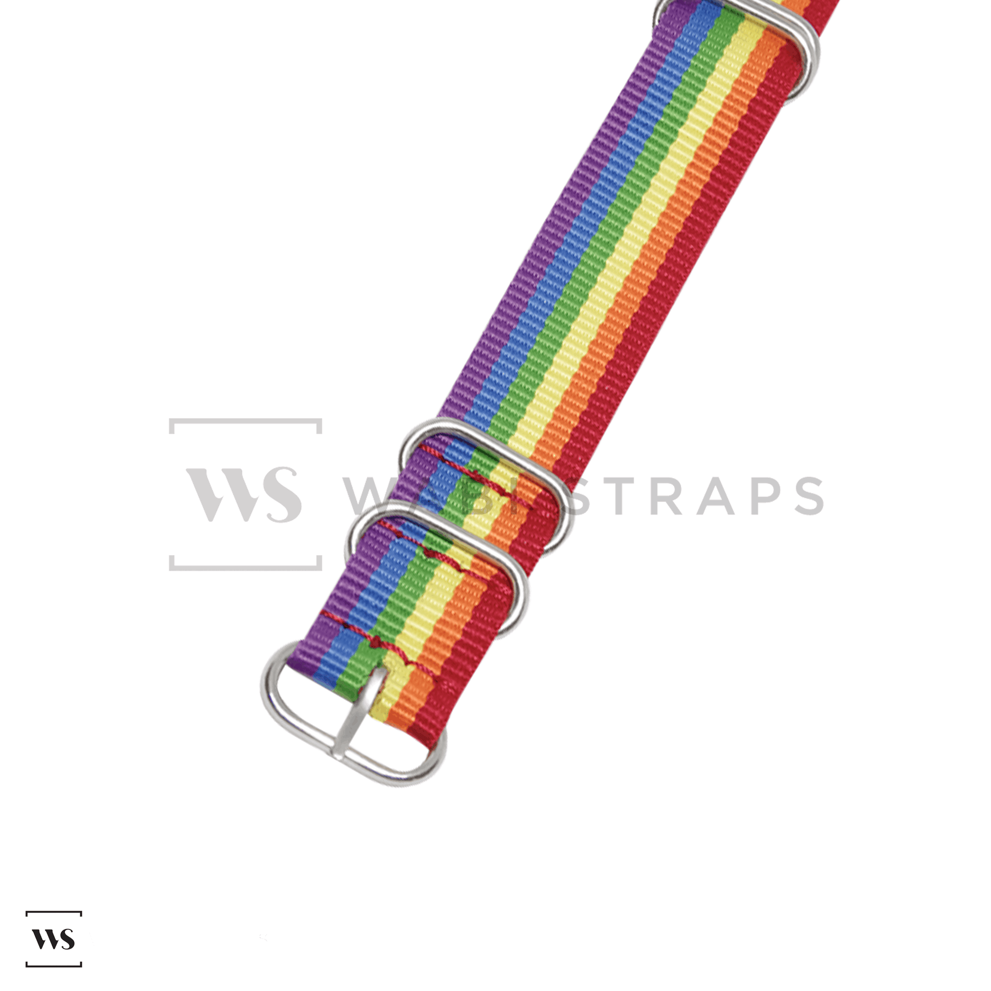 Rainbow Pride Striped ZULU Strap Round