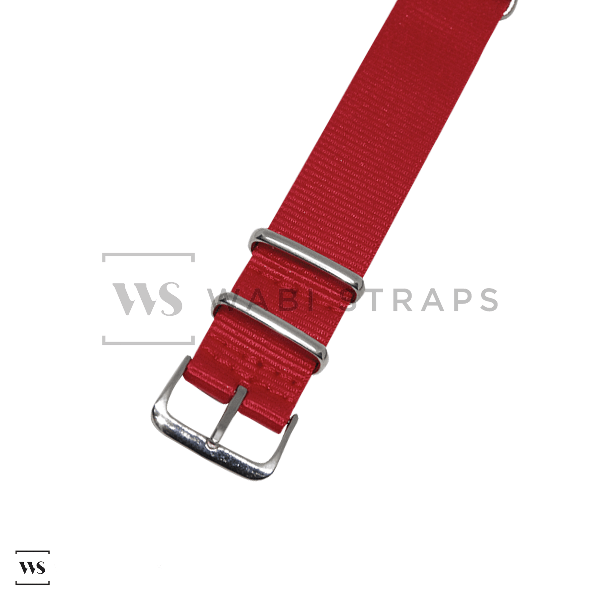 Red Neon British Military Watch Strap